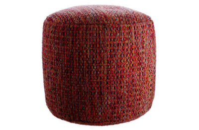 Habitat Lowe Round Pouf - Multicoloured